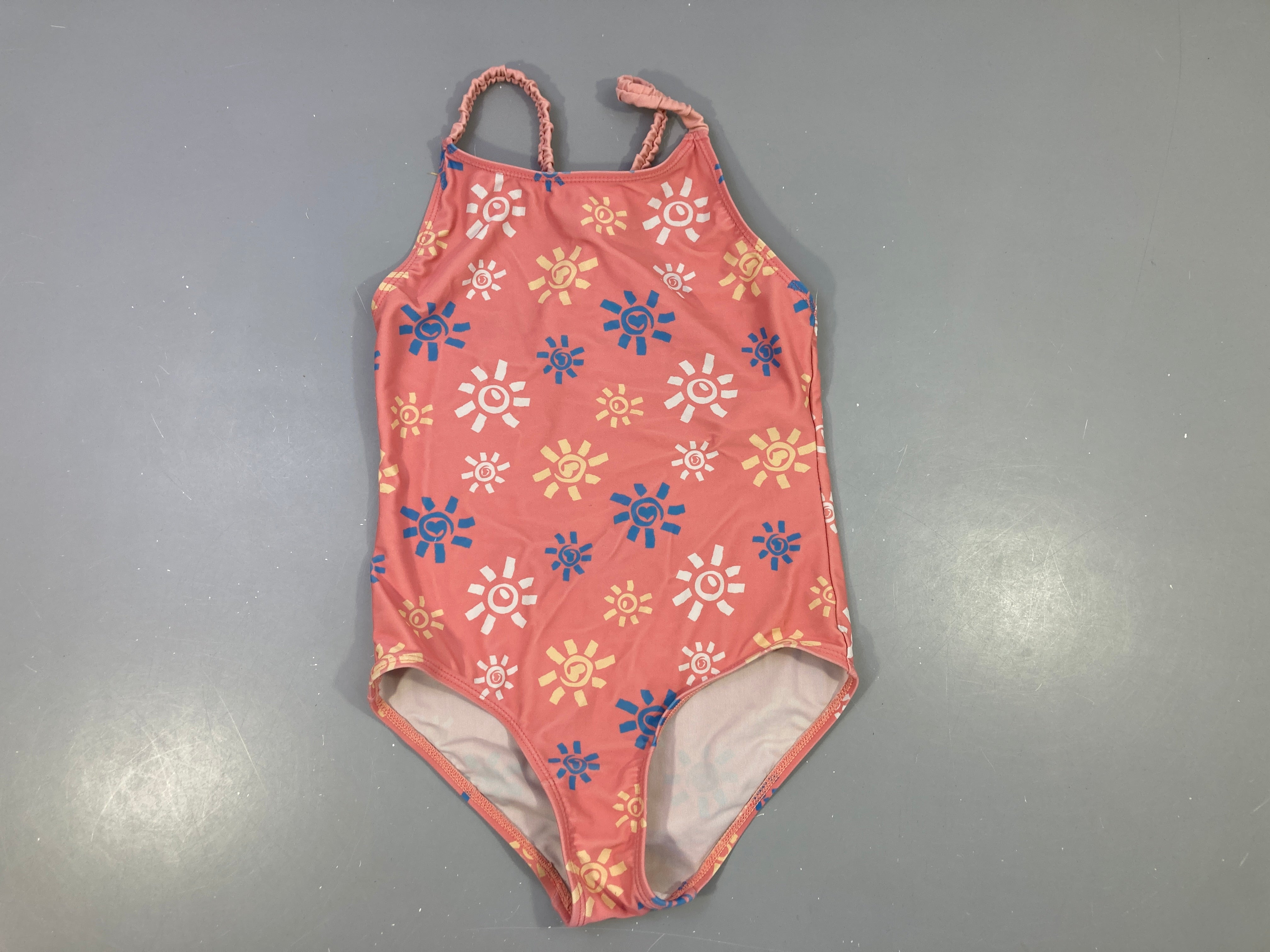 Maillot rose soleils