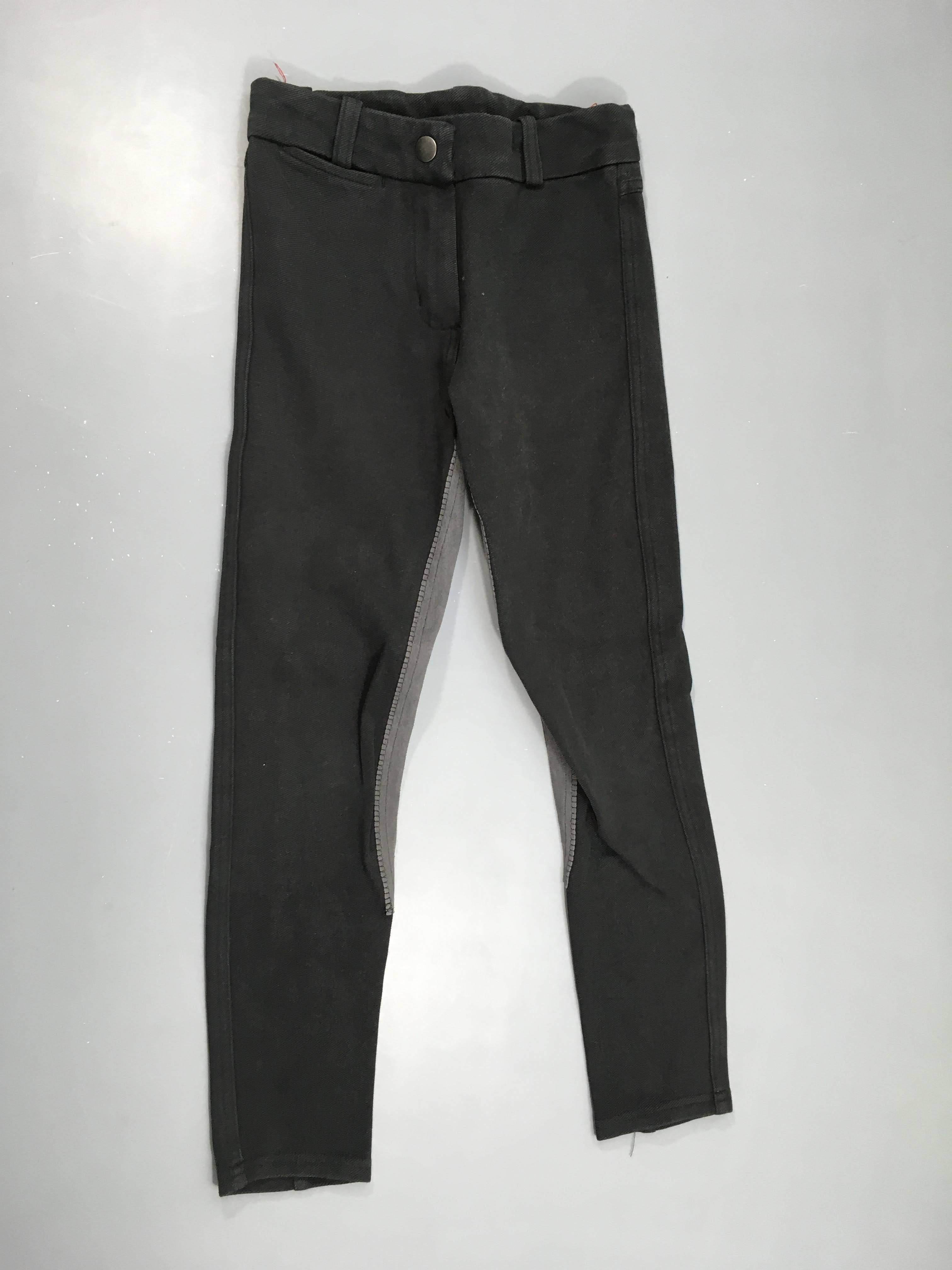 Pantalon d'équitation gris foncé, Fouganza