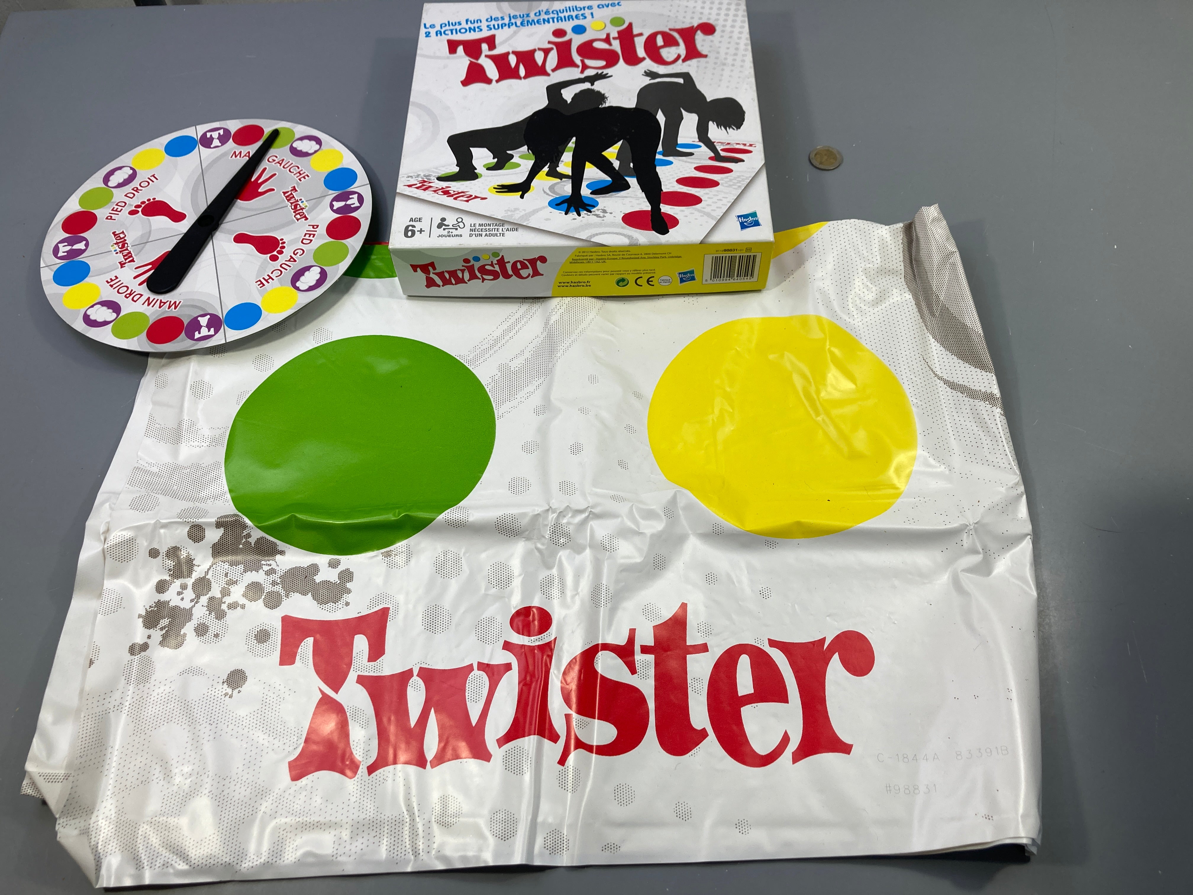 Twister +6a  manque le mode d'emploie