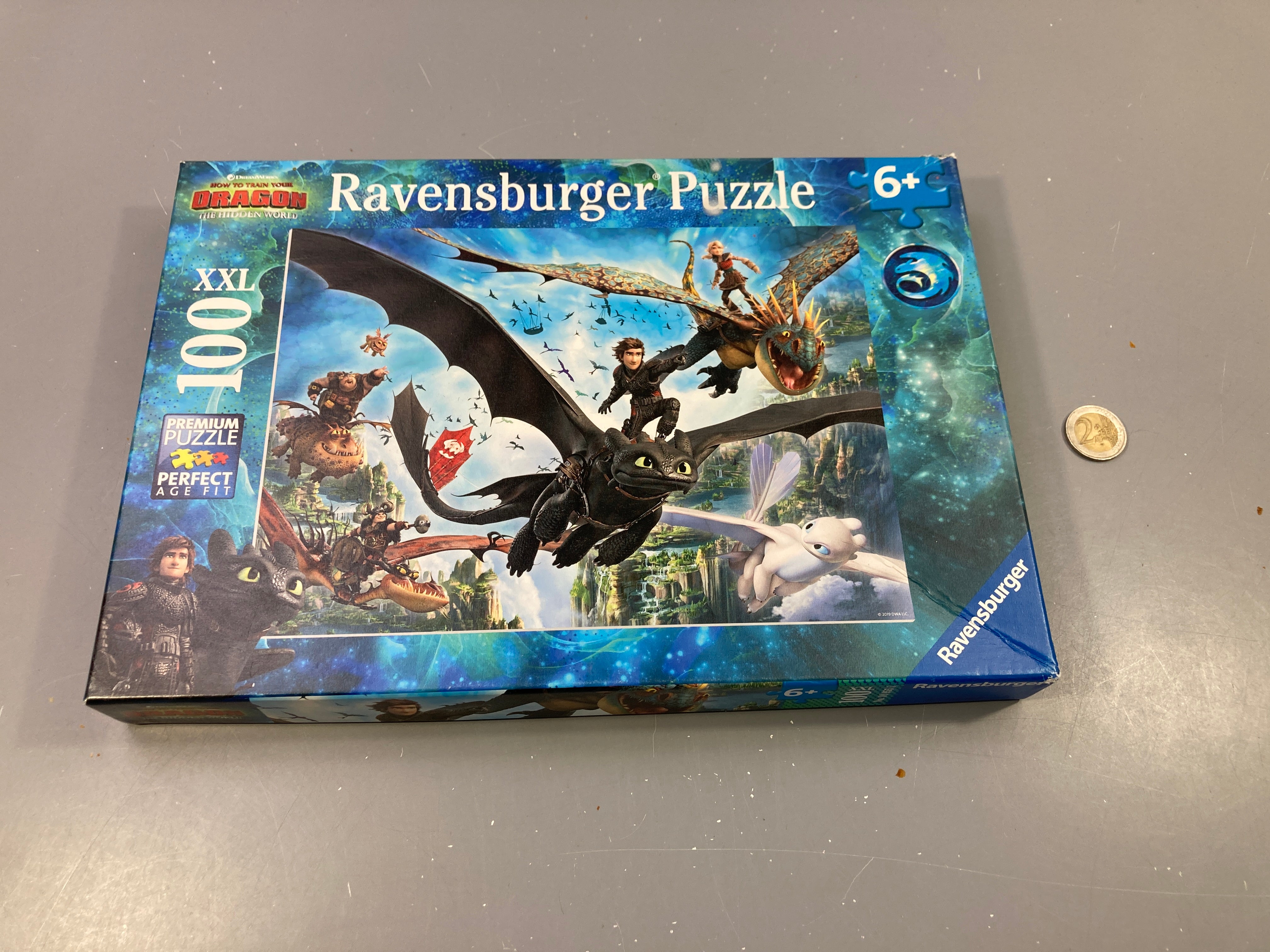 Complet, Puzzle Dragon , 100pcs +6a