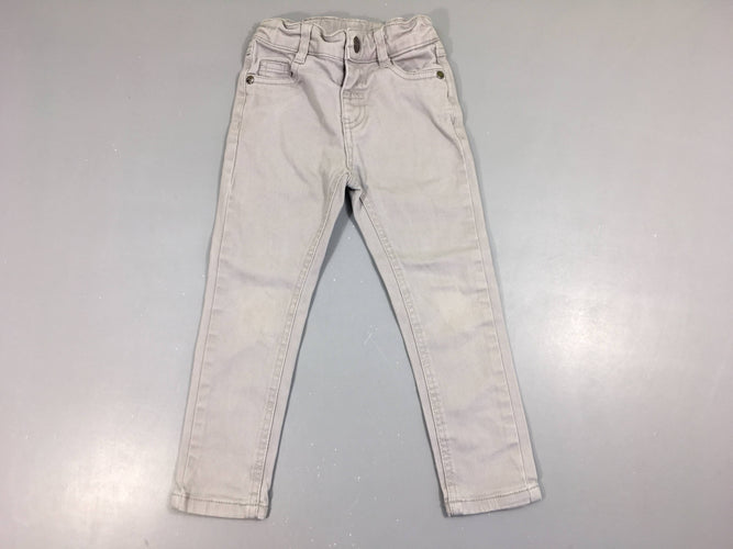 Pantalon gris clair, moins cher chez Petit Kiwi