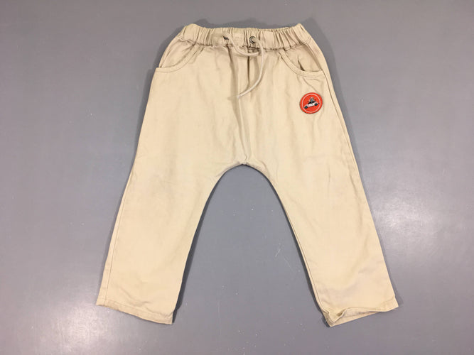 Pantalon beige-Quelques taches, moins cher chez Petit Kiwi