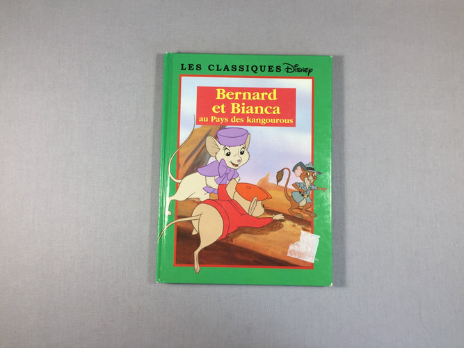 Bernard et Bianca au pays de kangourous coins très légerement écornés, moins cher chez Petit Kiwi