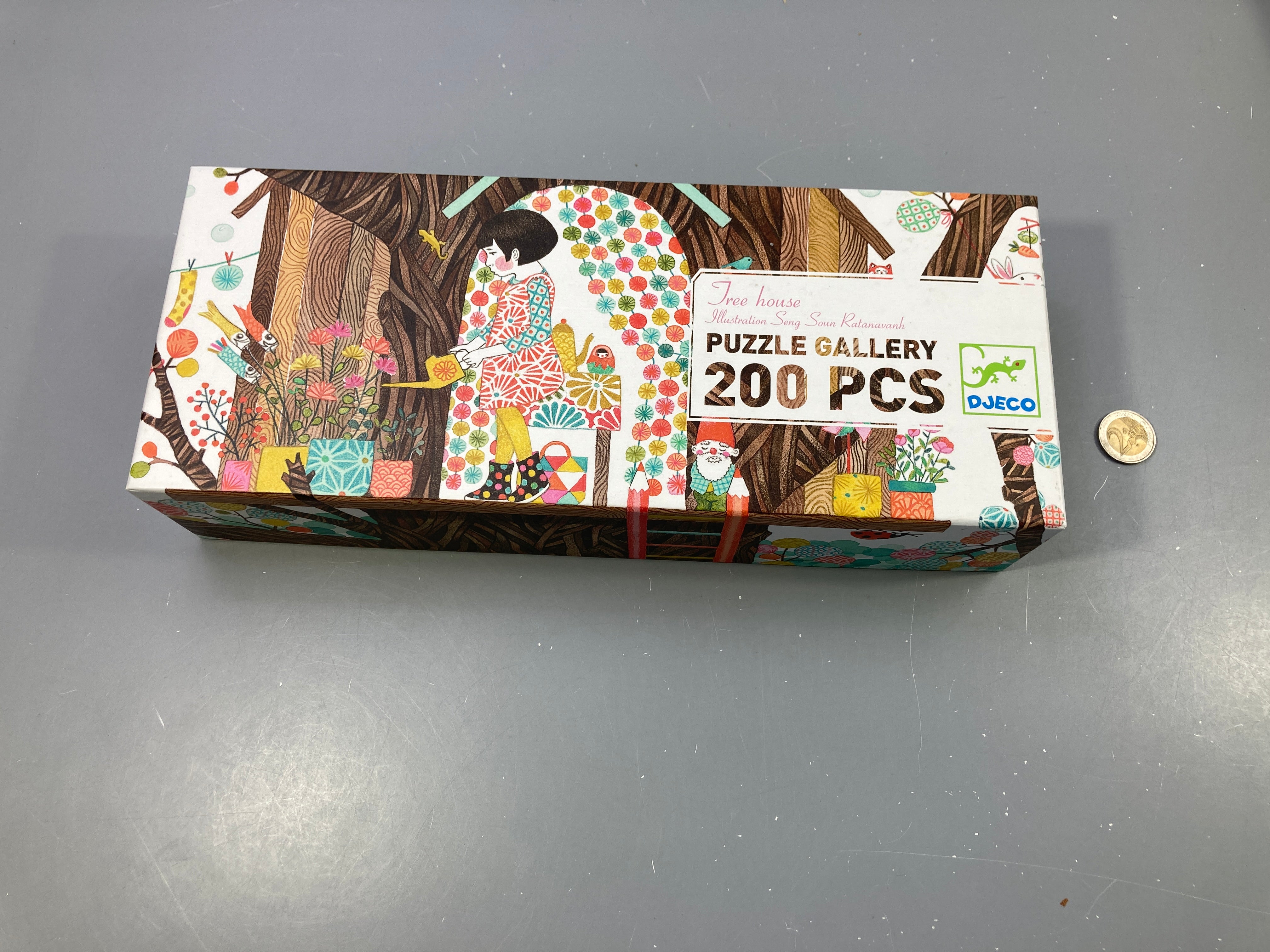 Complet, Puzzle Galler.y, Tree house 200 pcs, +6a  + poster