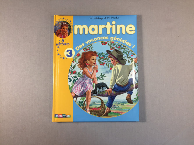 5 histoires de Martine " Des vacances géniales", moins cher chez Petit Kiwi