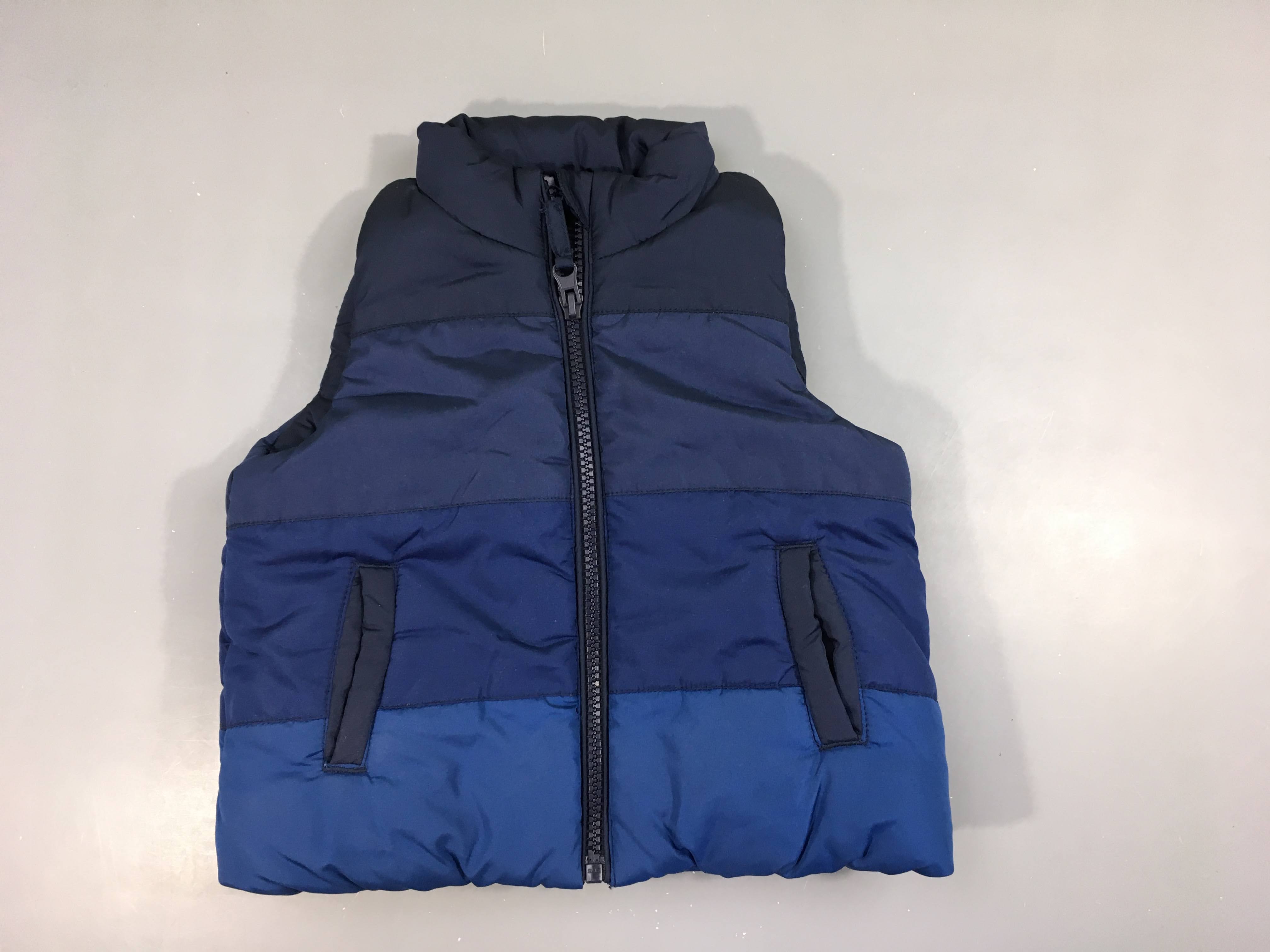 Bodywarmer bleu foncé