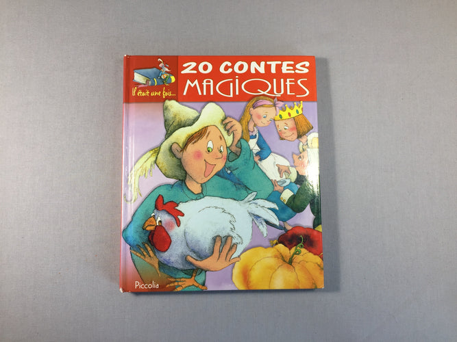 20 contes magiques, moins cher chez Petit Kiwi