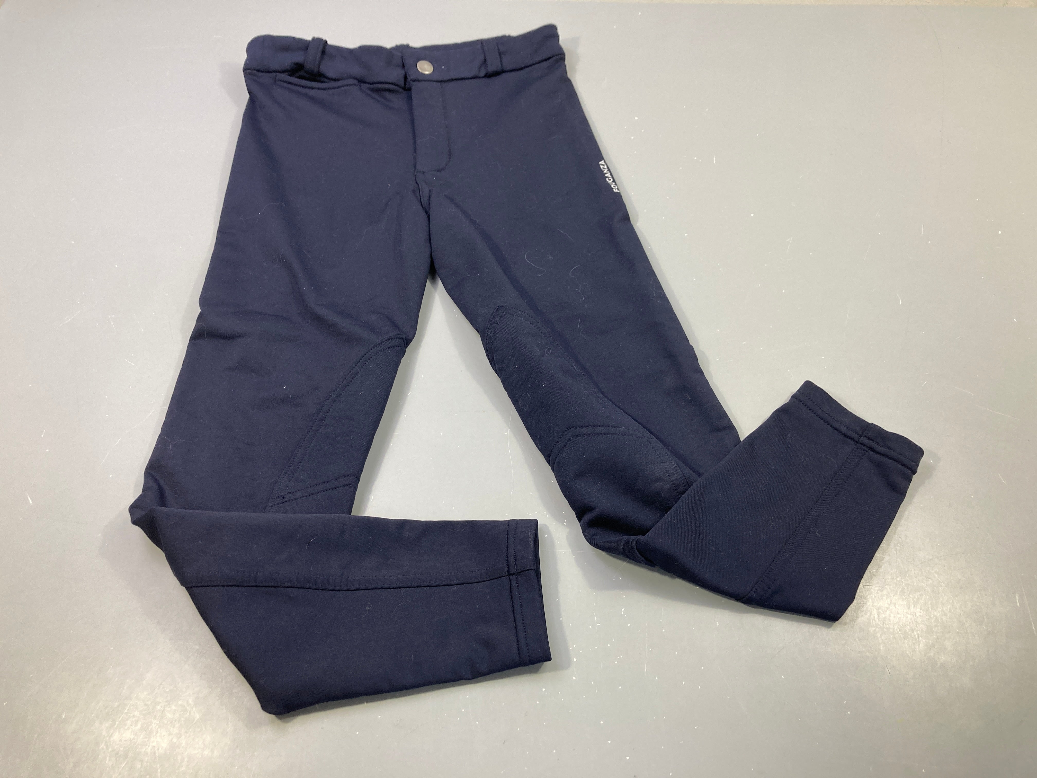 Pantalon d'équitation bleu marine 
