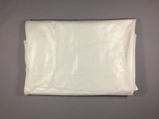 Alèse blanche plastifiée - lit 1 pers, moins cher chez Petit Kiwi