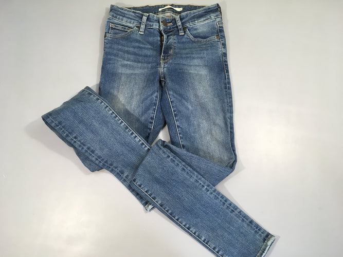 Jean Skinny bleu , T24, moins cher chez Petit Kiwi