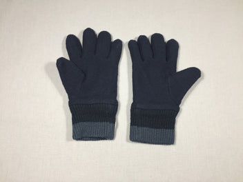 Paire de gants bleu marine en polar