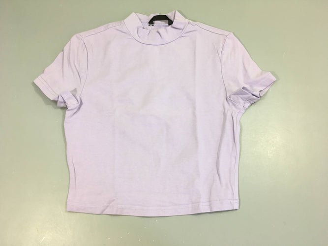 Crop top m.c mauve, moins cher chez Petit Kiwi