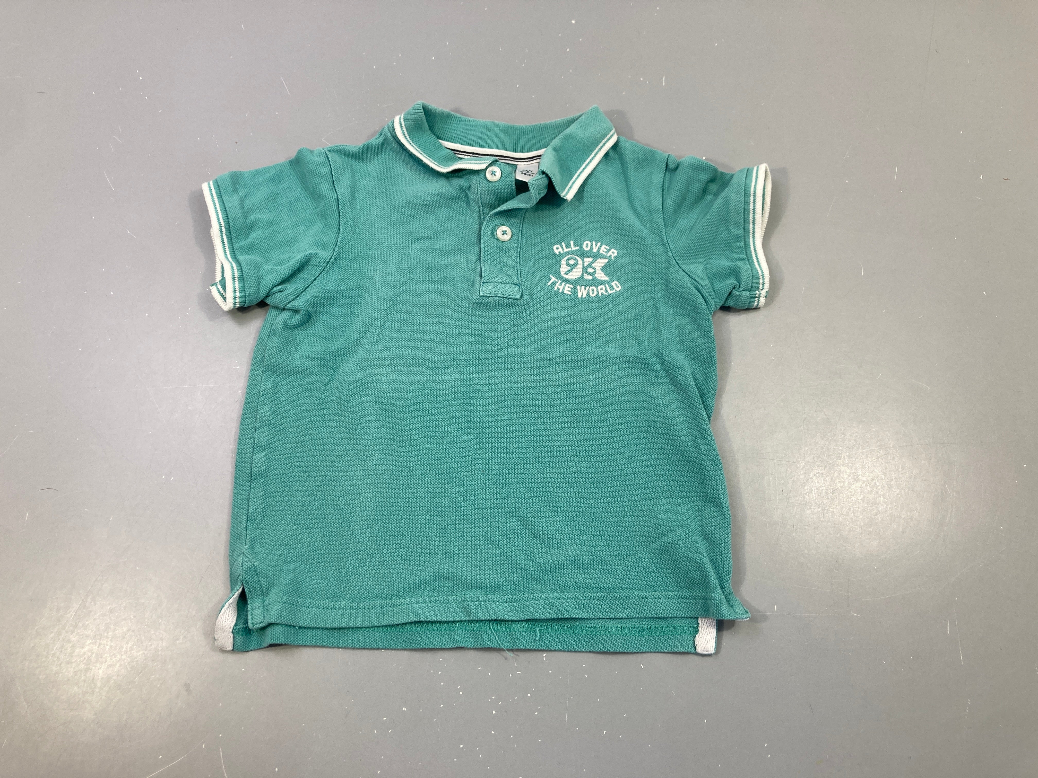 Polo turquoise 