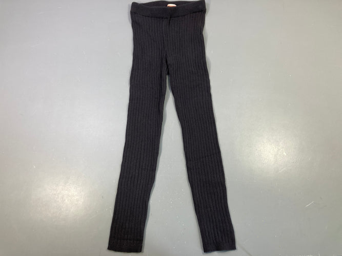 Legging gris côtelé, moins cher chez Petit Kiwi