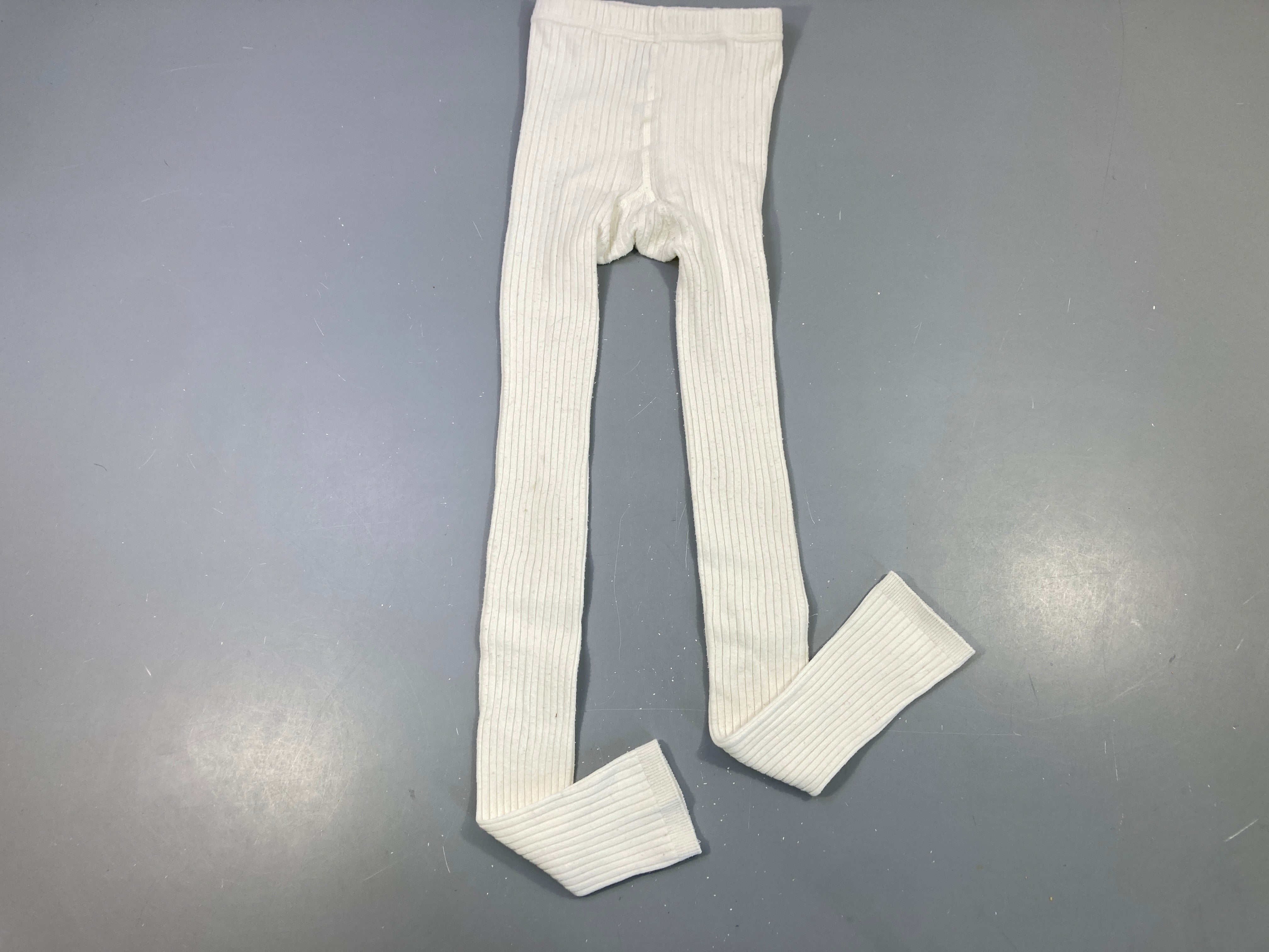 Legging côtelé blanc Bouloché
