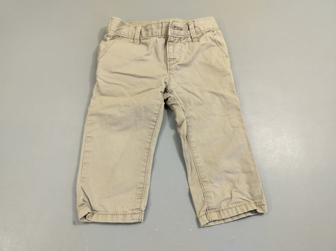 Pantalon chino beige, moins cher chez Petit Kiwi
