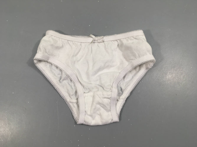 Culotte blanche, moins cher chez Petit Kiwi