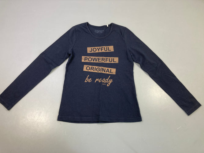 T-shirt m.l noir Joyful, moins cher chez Petit Kiwi