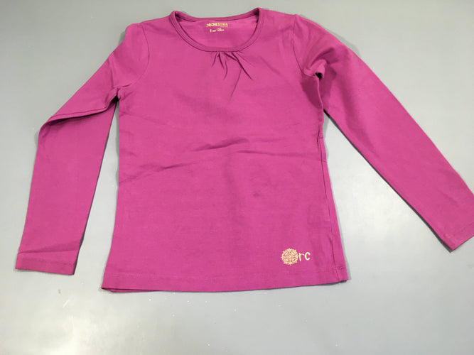 T-shirt m.l fuchsia, moins cher chez Petit Kiwi