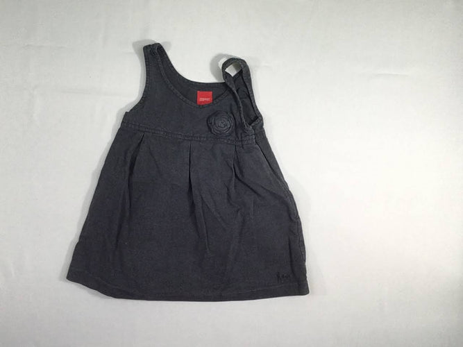 Robe s.m gris foncé, moins cher chez Petit Kiwi