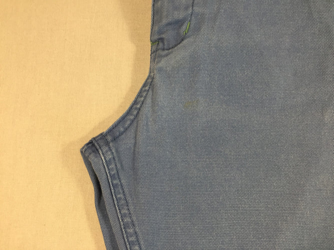 Pantalon bleu clair - une petit tache cfr photo, moins cher chez Petit Kiwi