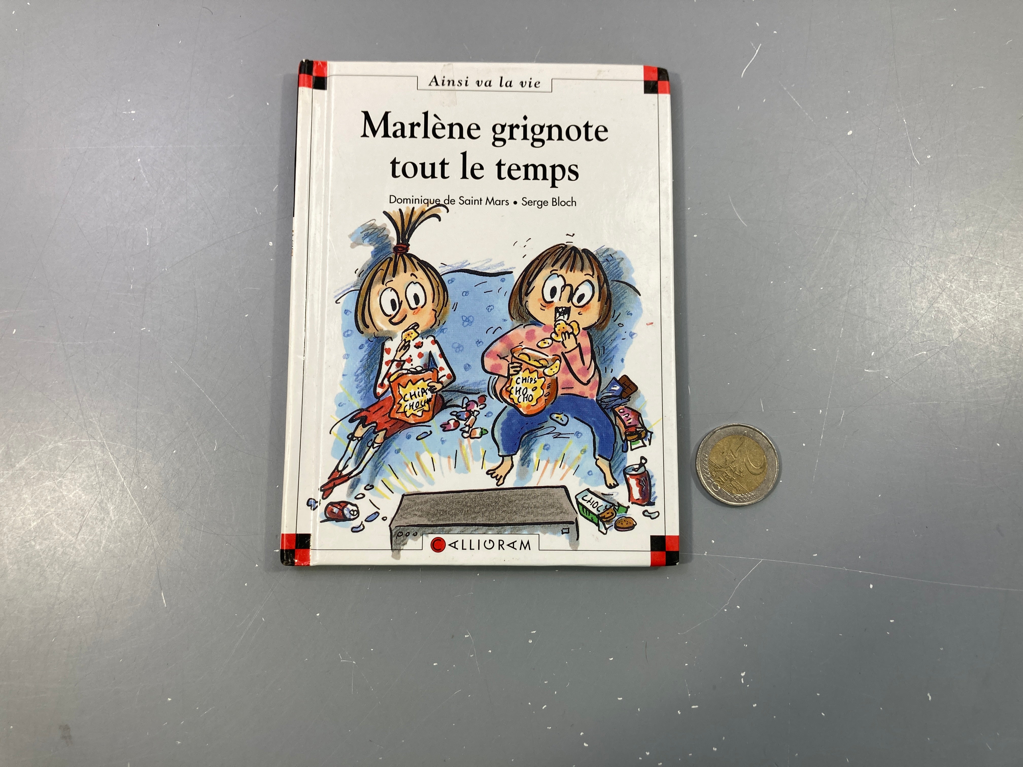 Marlène grignote tout le temps