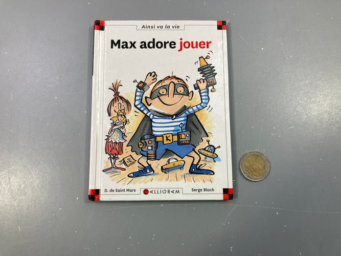 Max adore jouer, moins cher chez Petit Kiwi