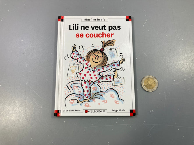 Lili ne veut pas se coucher, moins cher chez Petit Kiwi