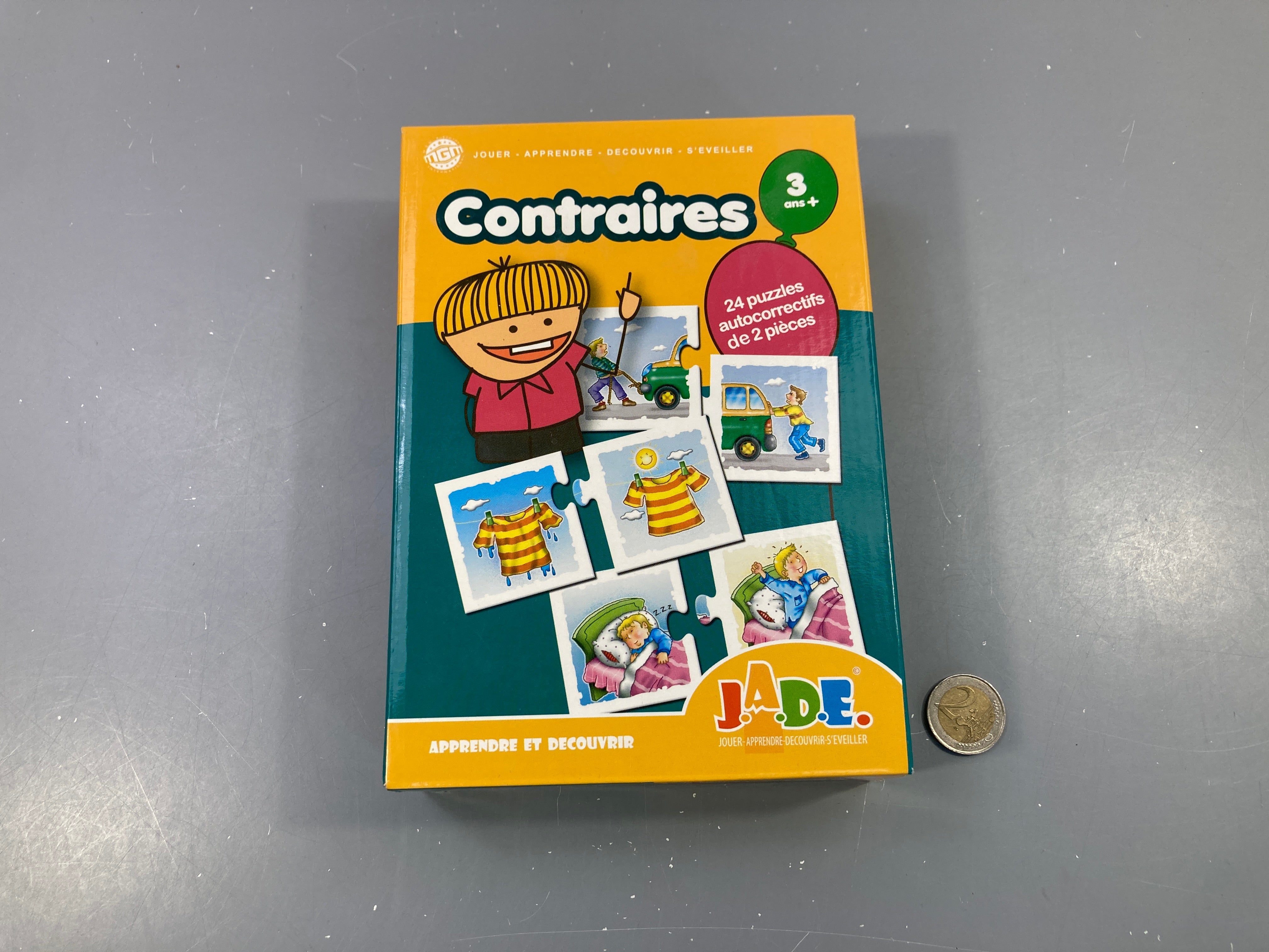 Les contraires-Apprendre et découvrir +3 Complet
