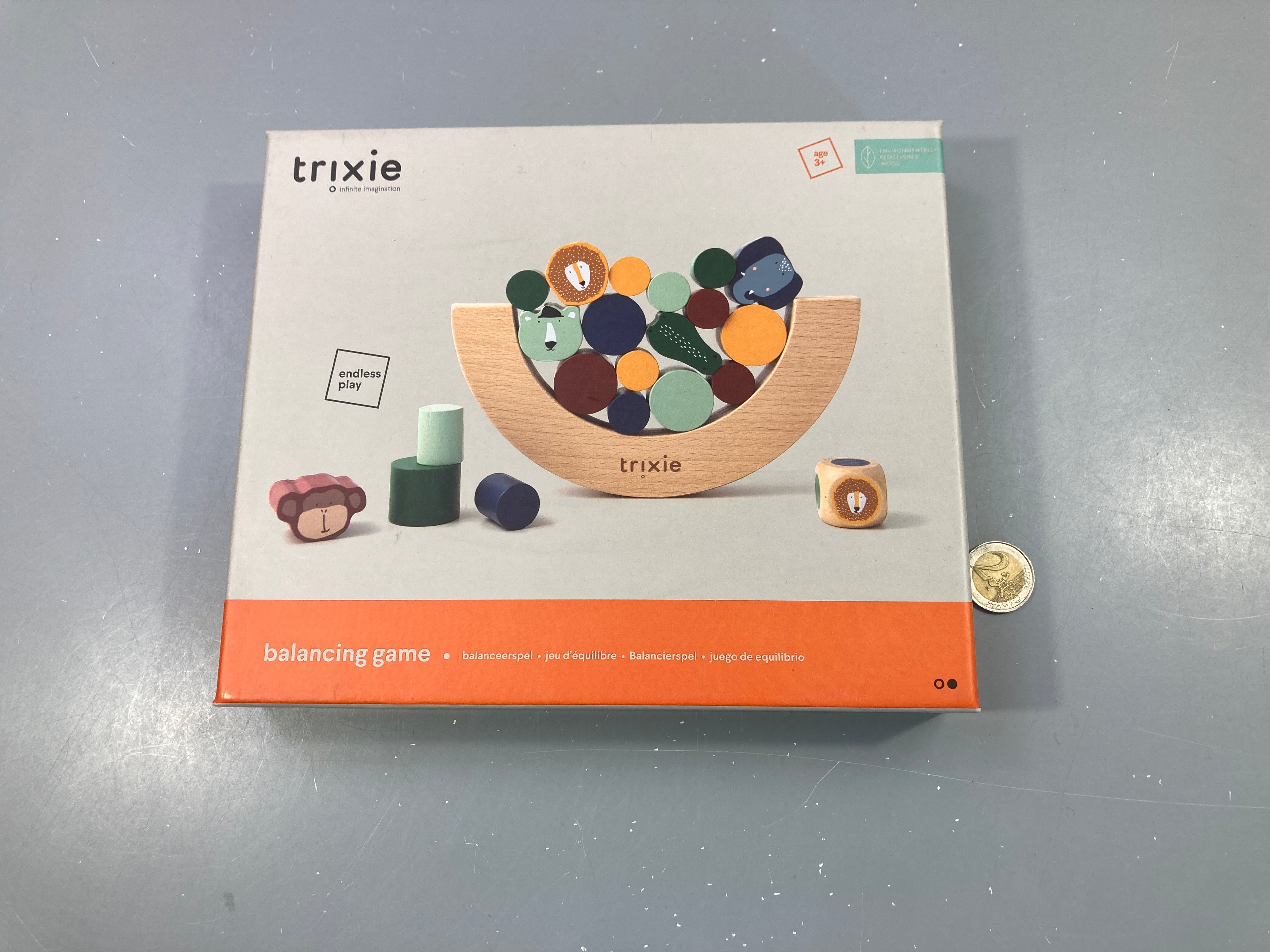 Trixie-Balancing game-Jeu en bois Complet +3a