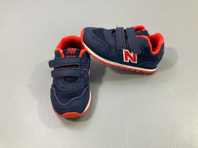Baskets bleu-orange vif 500 New balance, moins cher chez Petit Kiwi