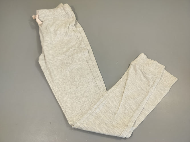 Pantalon jogging  gris clair flammé, moins cher chez Petit Kiwi