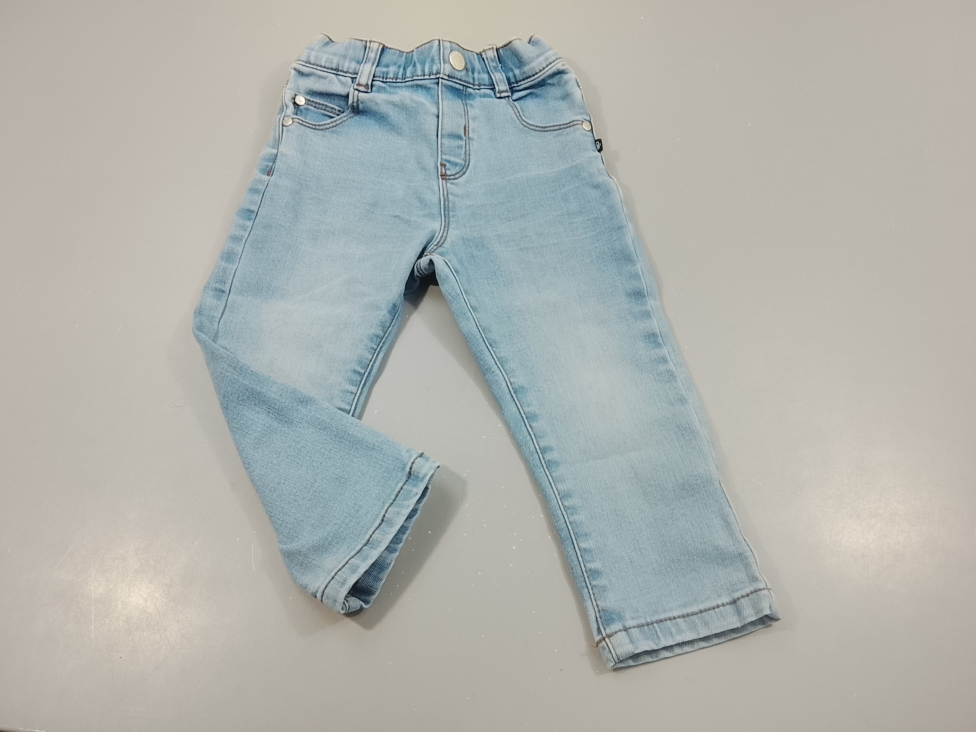 Jeans clair à enfiler
