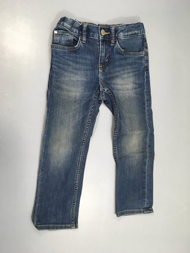 Jeans souillé genoux, moins cher chez Petit Kiwi