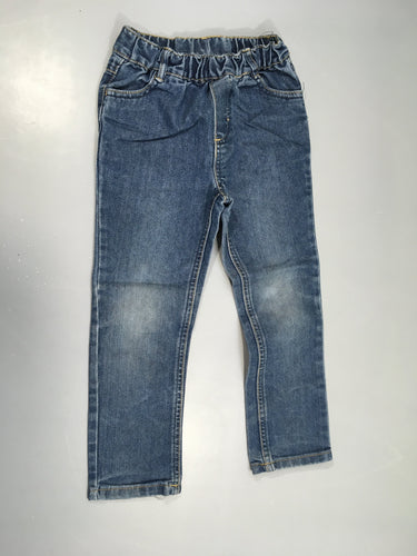 Jeans légèrement souillé genoux, moins cher chez Petit Kiwi