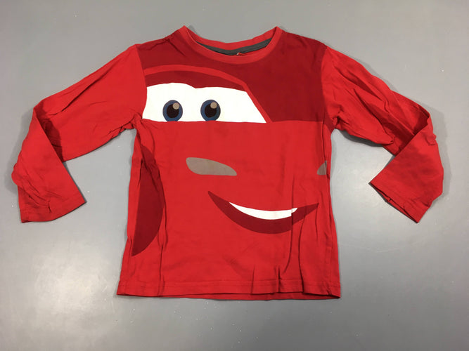 T-shirt m.l rouge Cars, moins cher chez Petit Kiwi