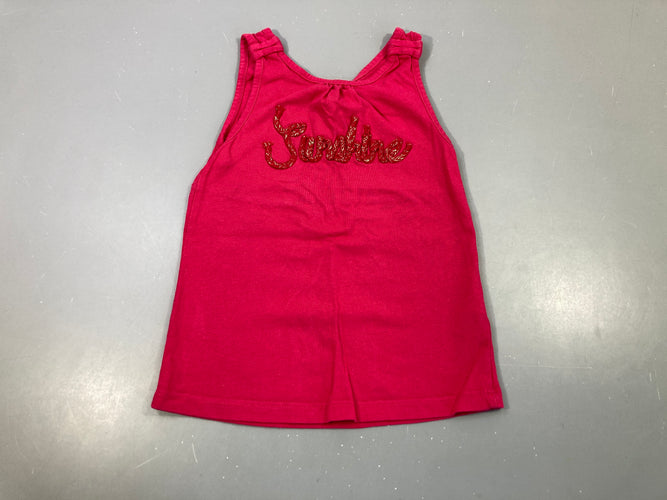 T-shirt s.m rose Sunshine, moins cher chez Petit Kiwi
