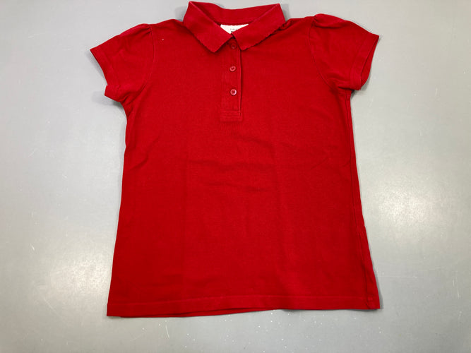 Polo m.c rouge, moins cher chez Petit Kiwi