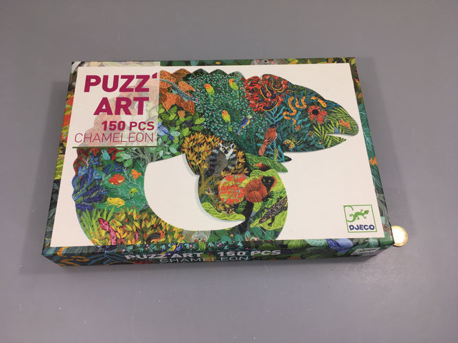 Complet puzz'art 150pcs Chameleon, moins cher chez Petit Kiwi