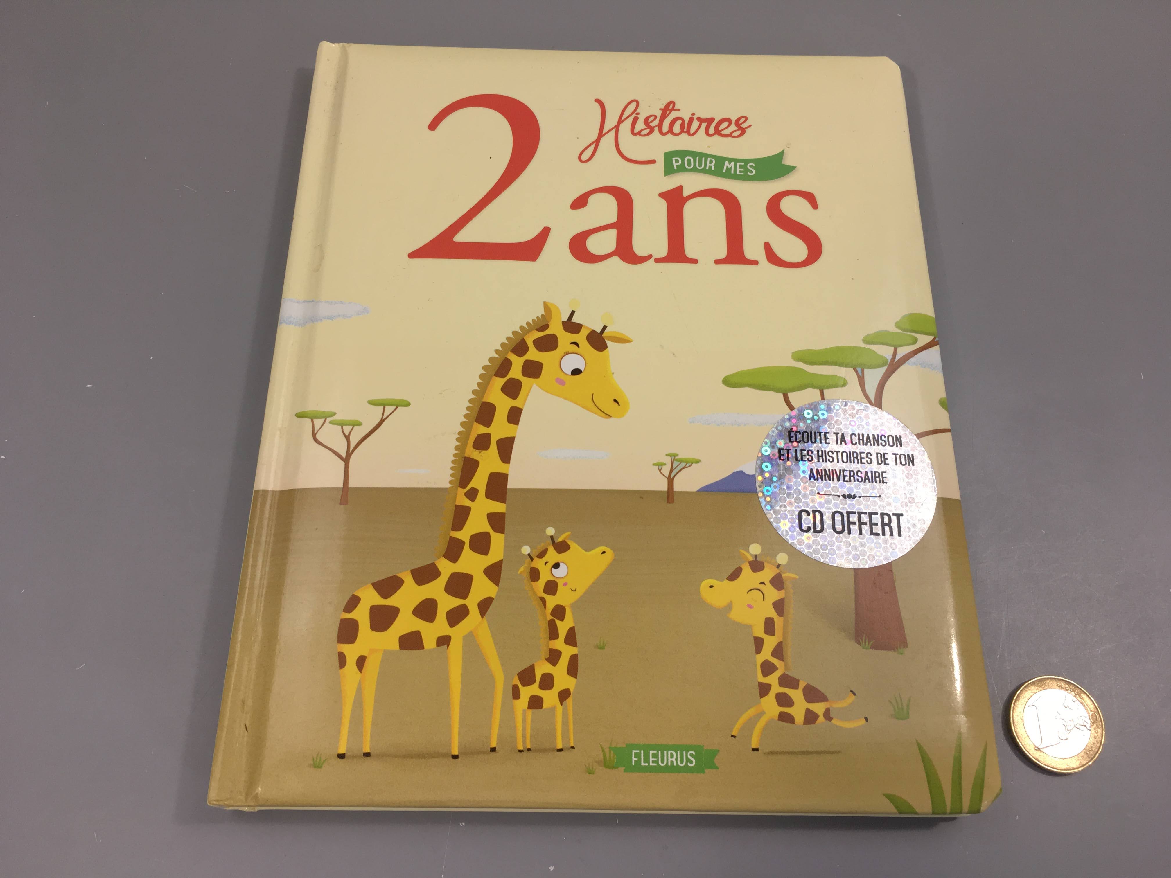 2 histoires pour mes 2 ans + CD