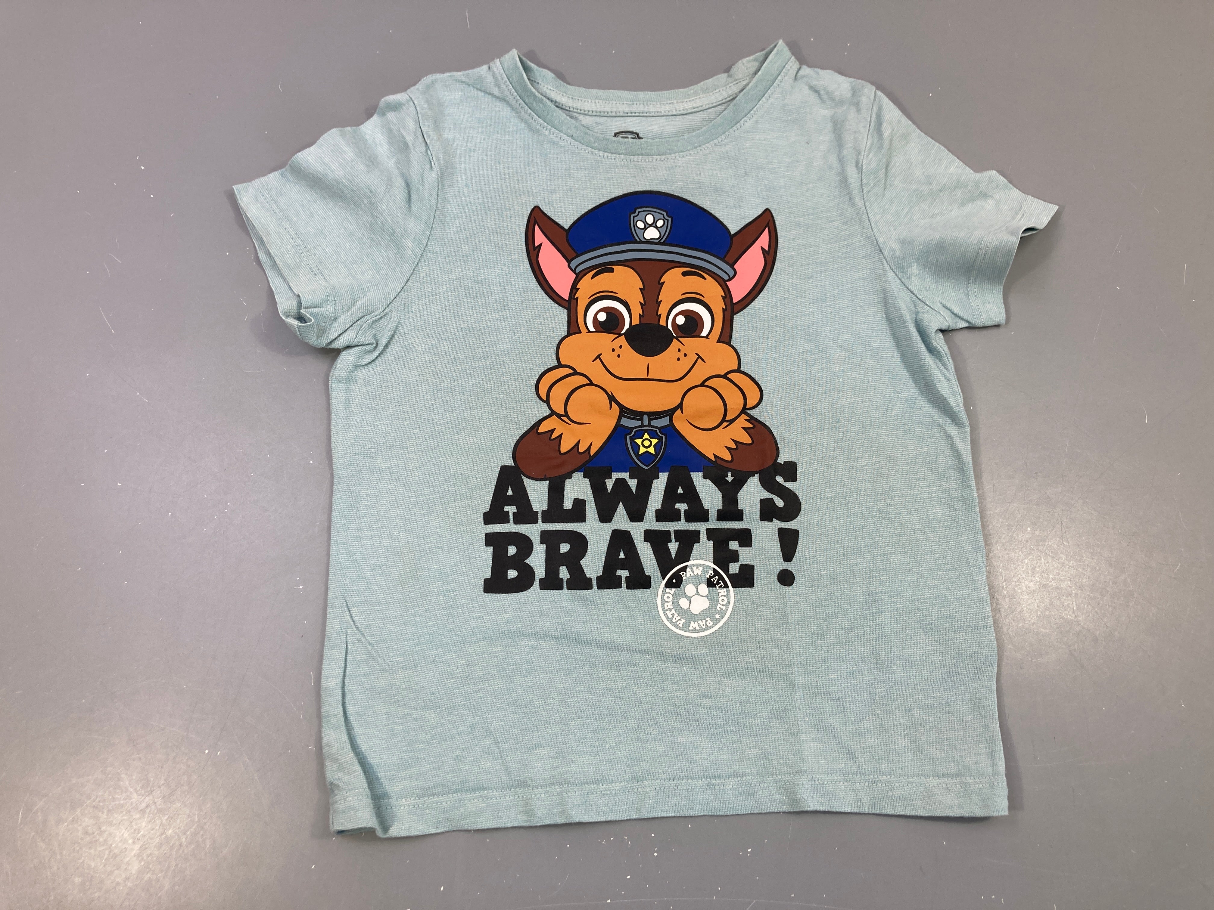 T-shirt m.c bleu rayé Pat'patrouille