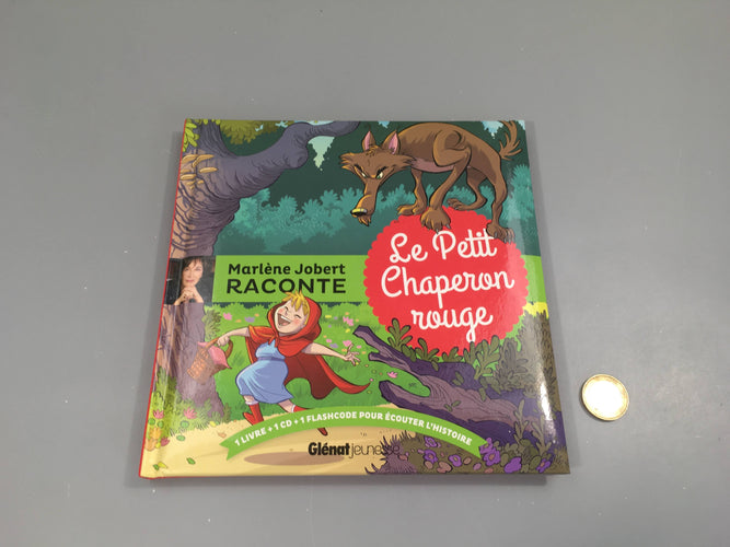 Marlène Jobert raconte Le petit Chaperon rouge + CD, moins cher chez Petit Kiwi