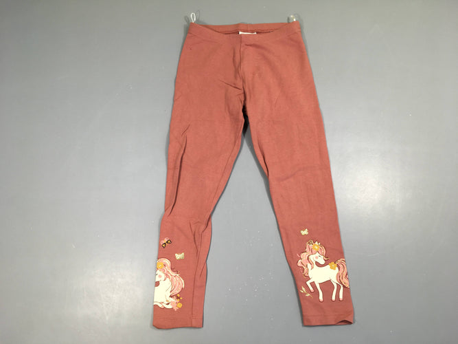 Leggingvieux rose Licorne, moins cher chez Petit Kiwi