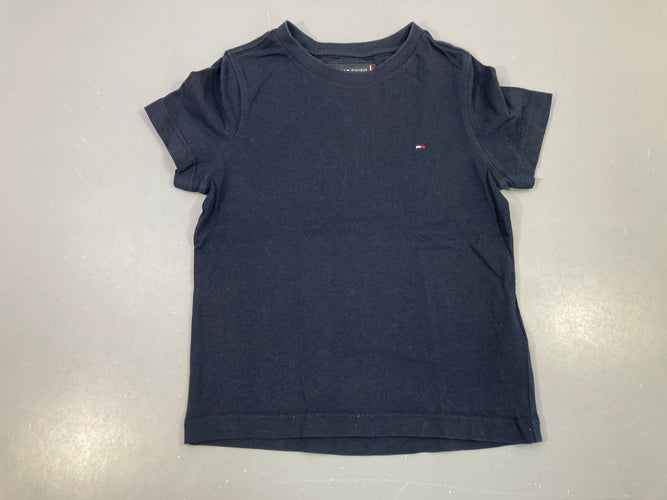 T-shirt m.c bleu foncé, moins cher chez Petit Kiwi