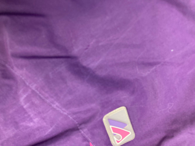 Pantalon de ski mauve Waterproof Snowtex légèrement usé genoux, moins cher chez Petit Kiwi