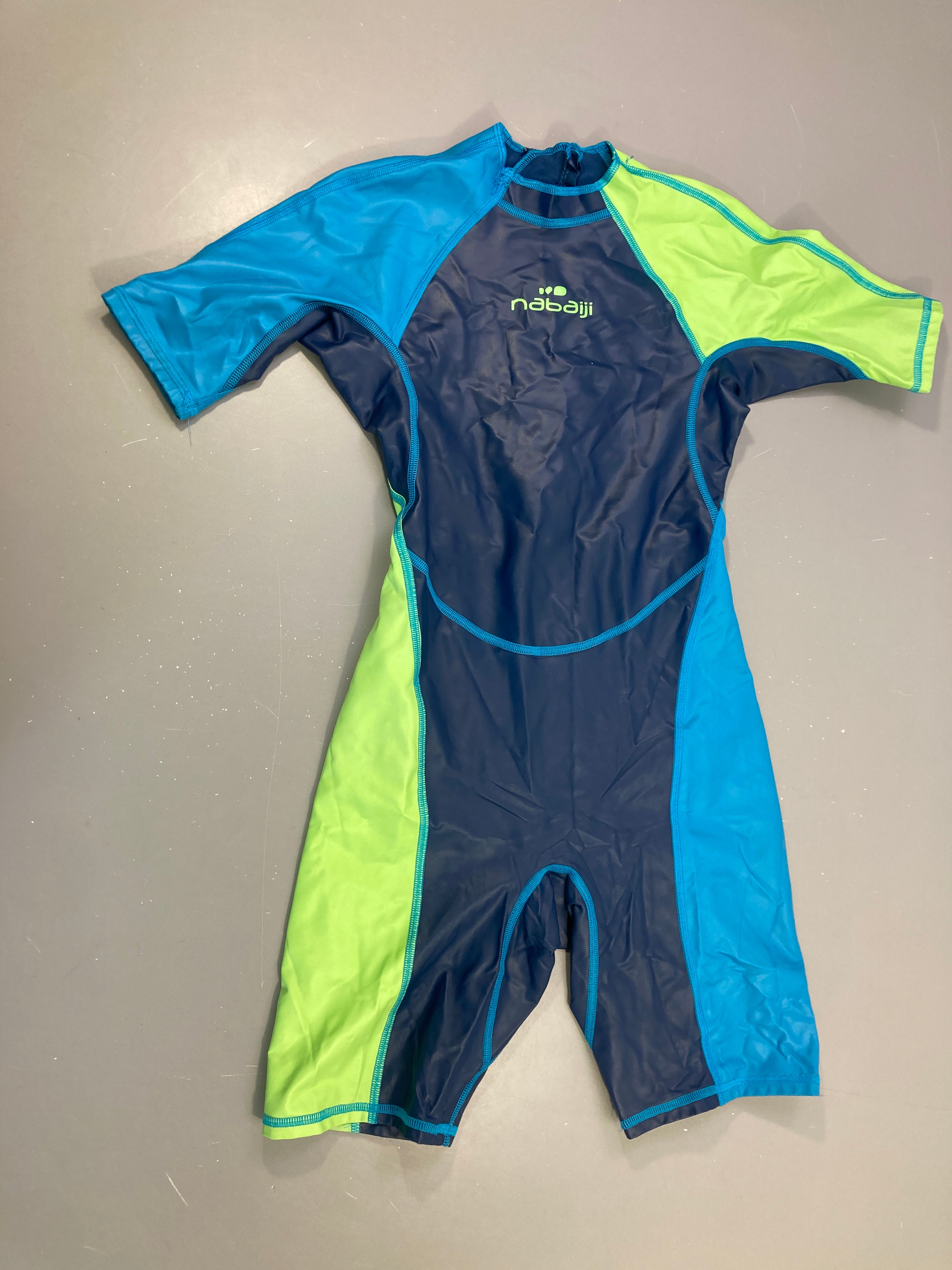 Combinaison anti-froid bleu-vert Nabaiji