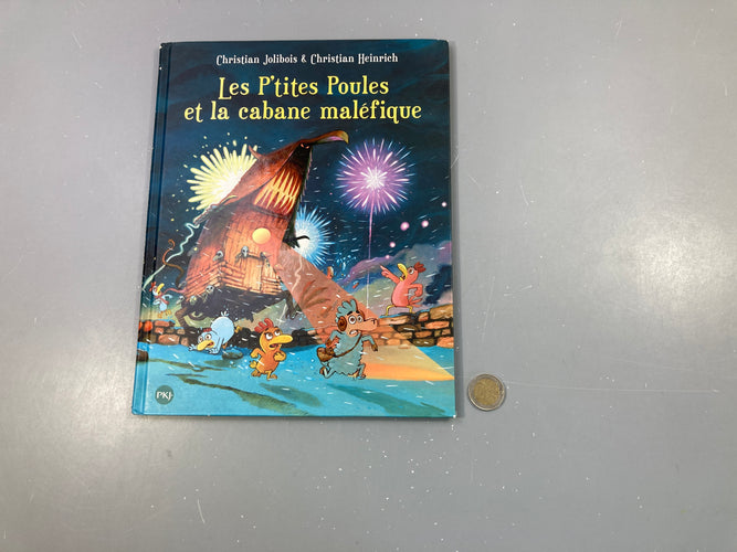 Les p'tites poules et la cabane maléfique-Coins un peu usés, moins cher chez Petit Kiwi