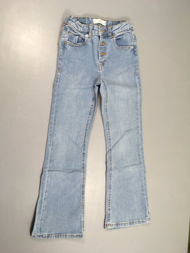 Jeans clair évasé, moins cher chez Petit Kiwi