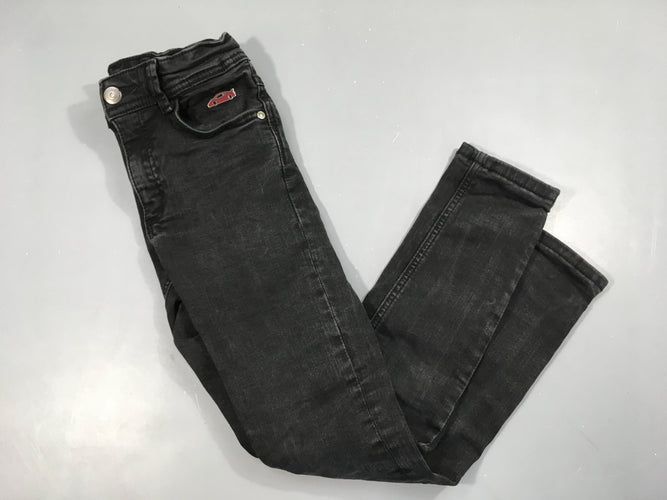 Pantalon gris foncé skinny Louis, moins cher chez Petit Kiwi