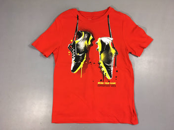 T-shirt m.c rouge crampons foot